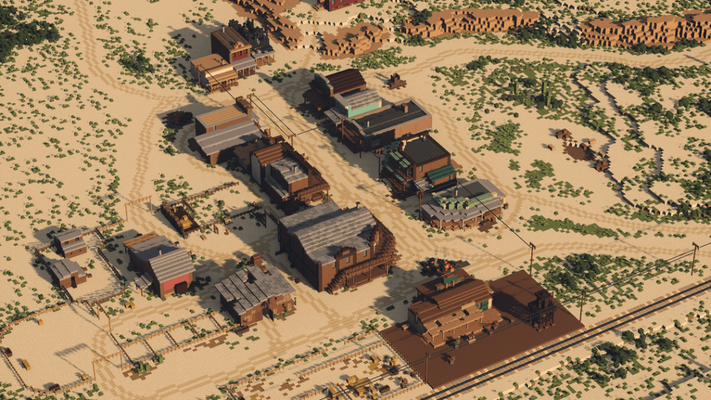 西洋的な雰囲気を試してみました。 RDR2のアルマジロ。