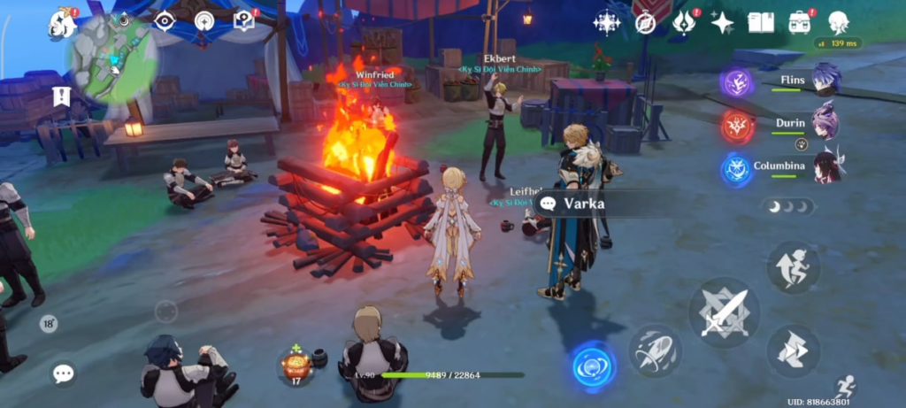 エクベルトが踊っている間に火を消すと、彼は立ち止まって「？」と頭をかき始めます。もう一度火をつければ、彼は続けます 🕺