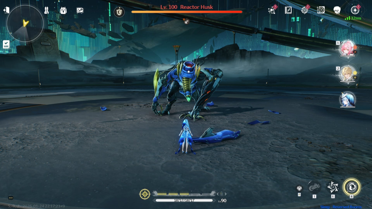 3.1 | Aemeath SFX + スリープによるアニメーションの変化