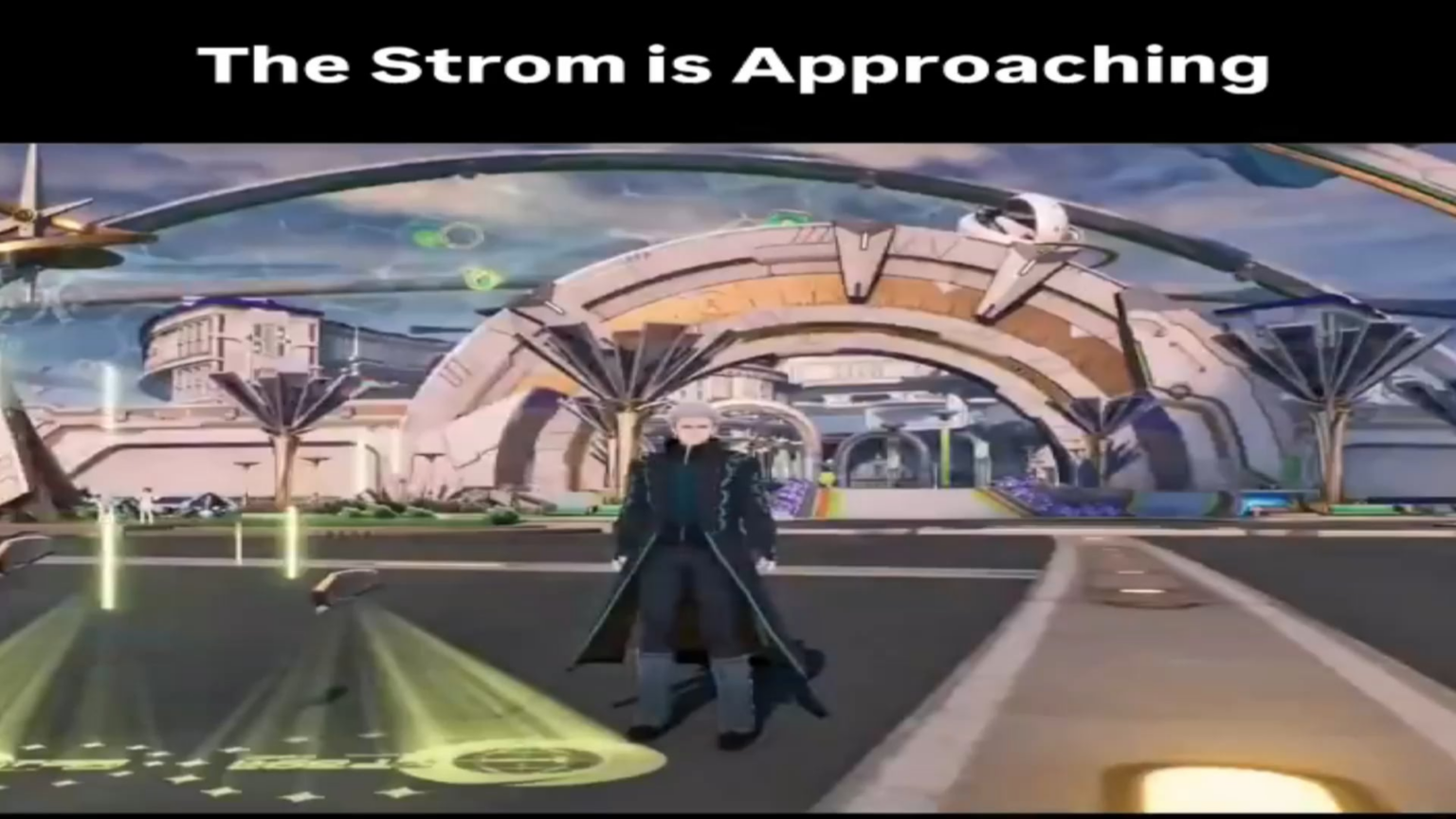 嵐が近づいています！