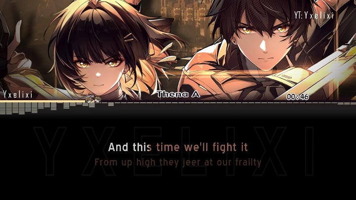 1.0からプレイしてますが、この曲に歌詞があるとは知りませんでした