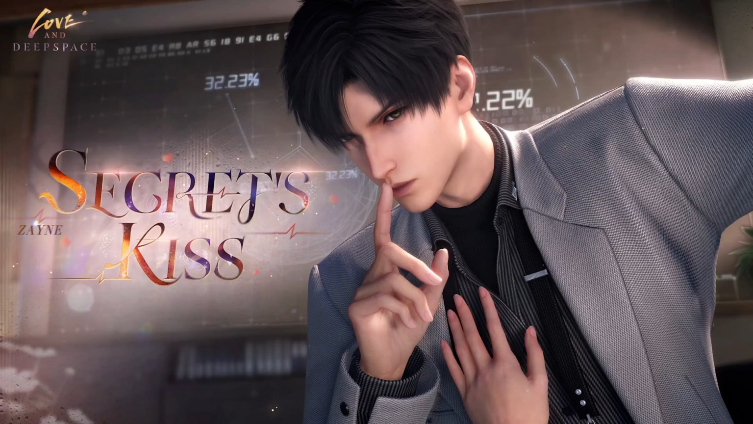 愛と深宇宙 |新しい5つ星メモリーのトレーラー [Zayne: Secret's Kiss] 発売されました！ 💋🤫