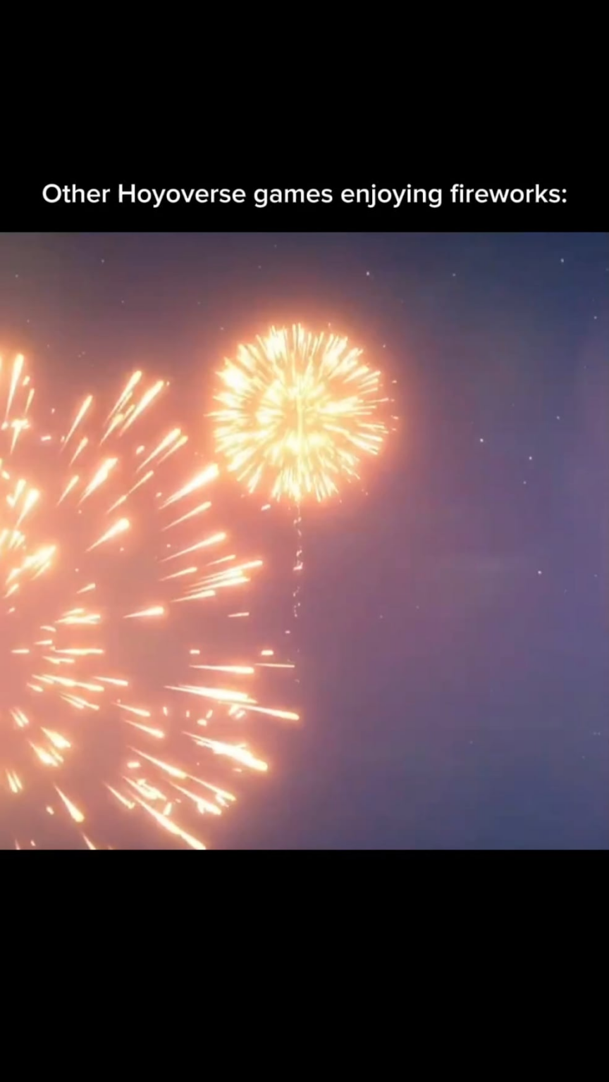 ホヨバースと花火を一言で言うと 🥲🎇