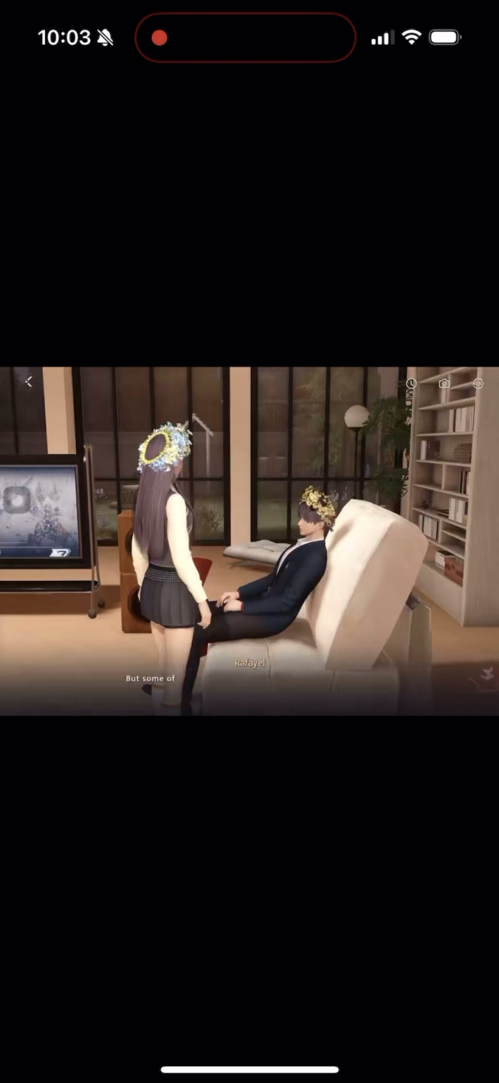 ラファエルが助けのジングルを歌います 😭