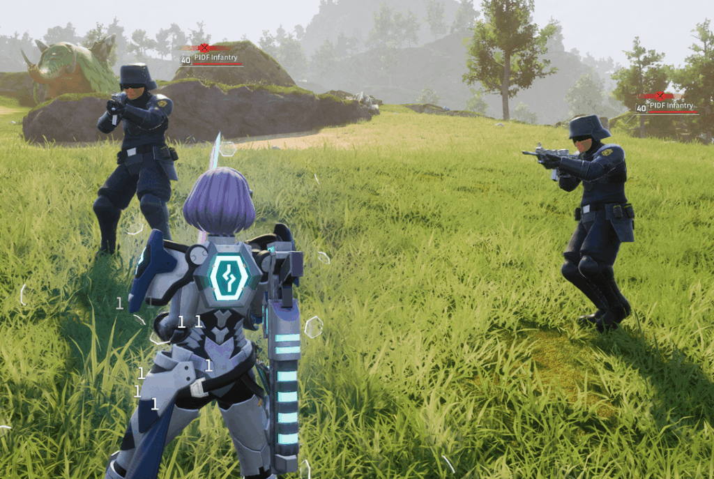 PIDF 衛兵 vs 歩兵