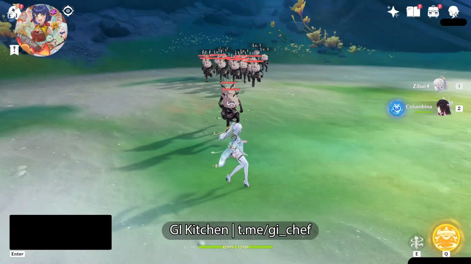 Zibai、Columbina、Moondrifts の AOE ショーケース [GI Kitchen]