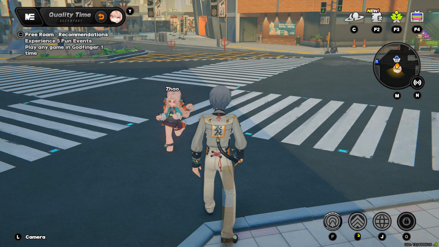 あなたが全力疾走するとき、Zhao はあなたに追いつくために (追いつかないように) 走るアニメーションの速度を上げる必要があることをご存知ですか? （彼女の足音を聞いてください）