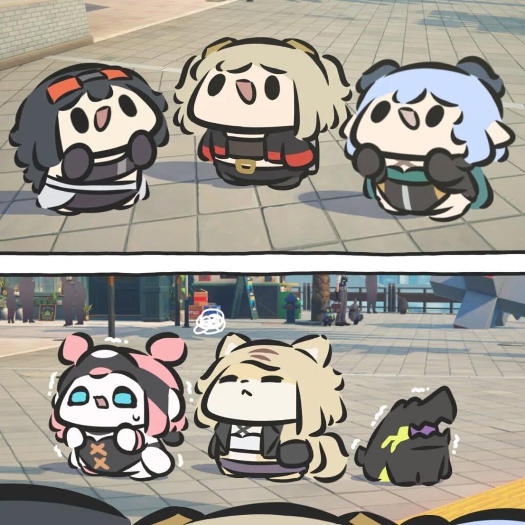 3 人の子供たちとそのおもちゃ