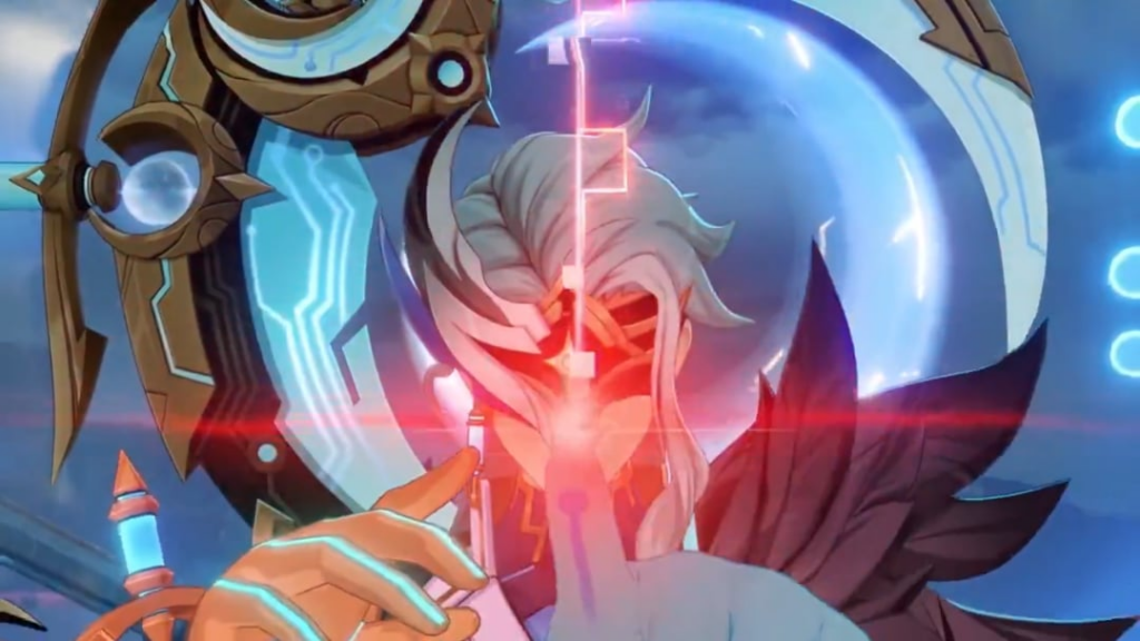 彼はテイヴァトの服を脱がせている