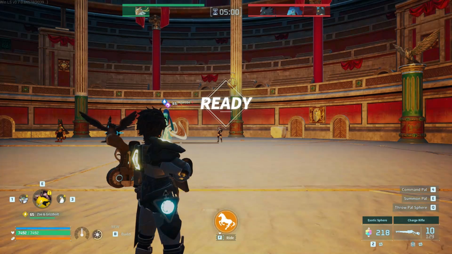 マスターアリーナのハルタリス…