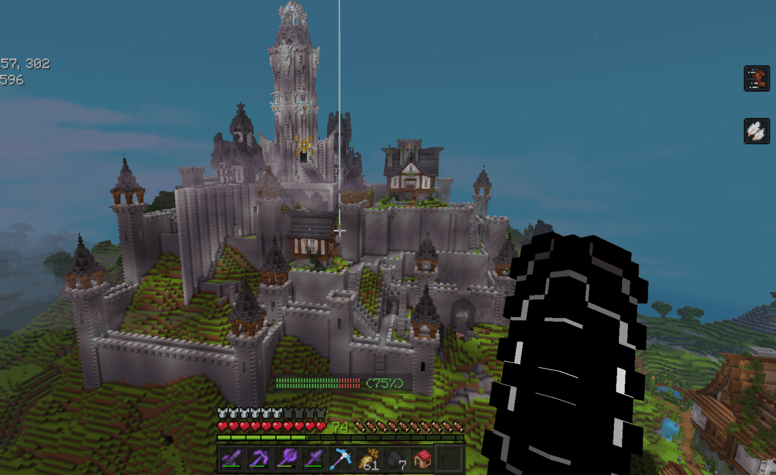 私のゴンドールはこれまでのところ城に影響を与えました