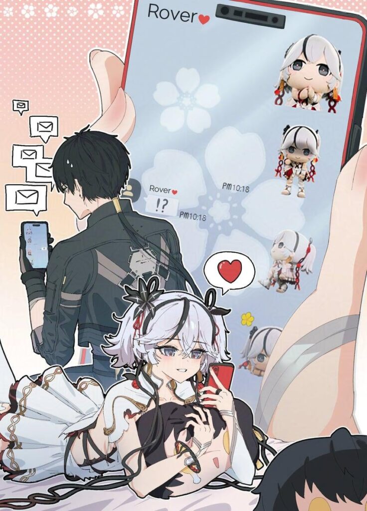 かめりやステッカー (by NiniNinil)