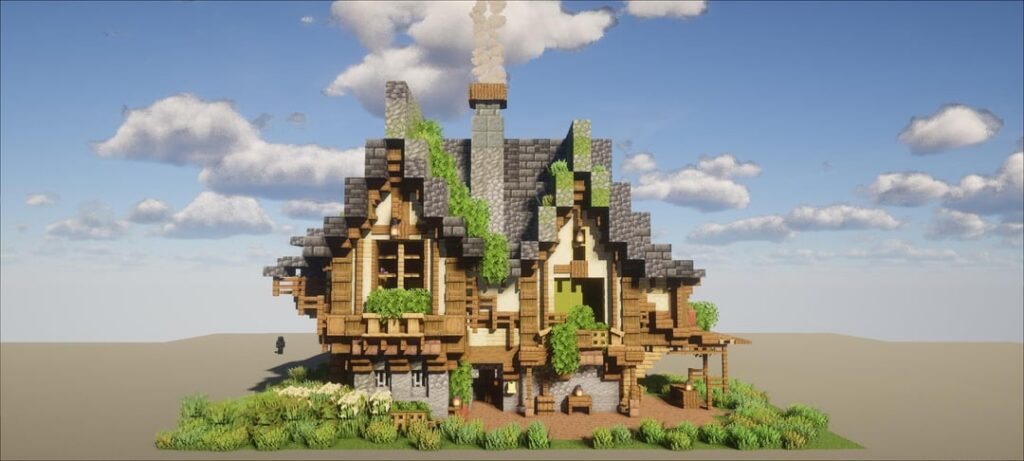 私のサバイバルワールドのためのスターターハウス