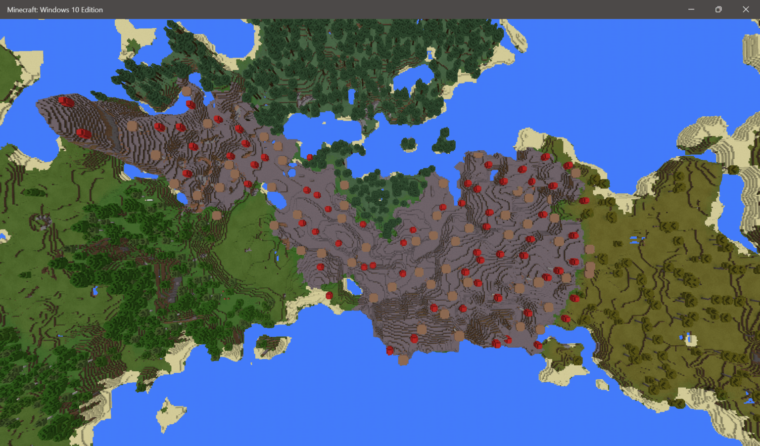 素敵なキノコ島だと思います