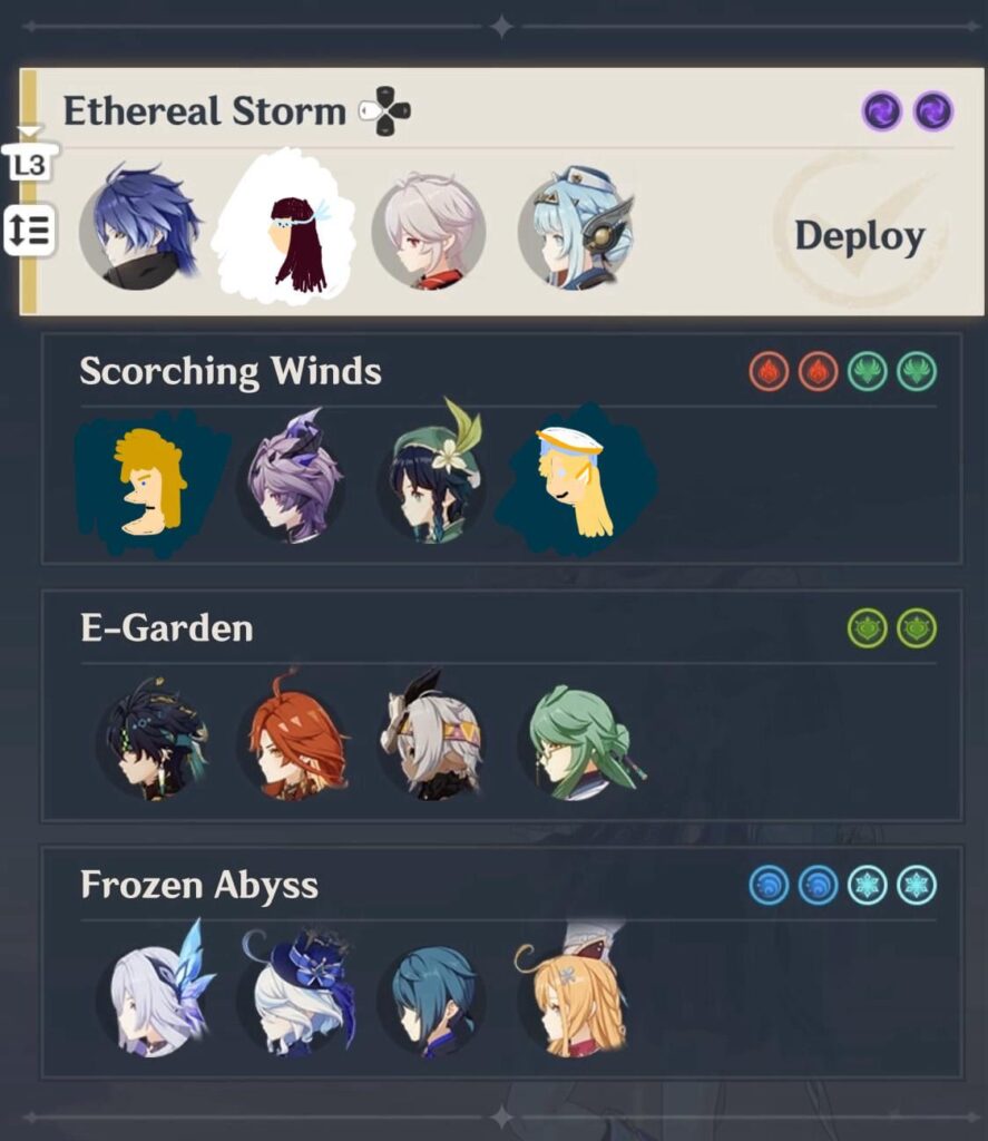 私のお気に入りの現在/将来の最強チーム