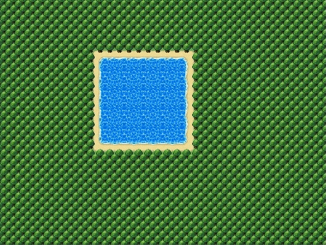 これに似た種を探しています (完全な正方形である必要はありません。中央に森がある大きな湖であれば大丈夫です)。ジャワ用