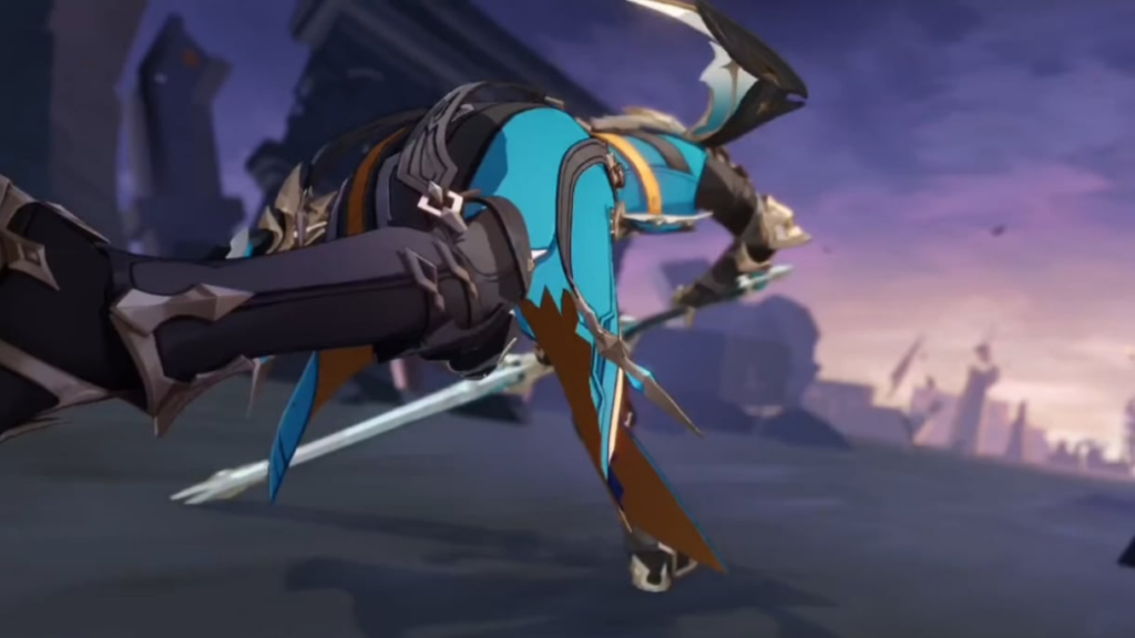 スローモーションでバーカスがバースト