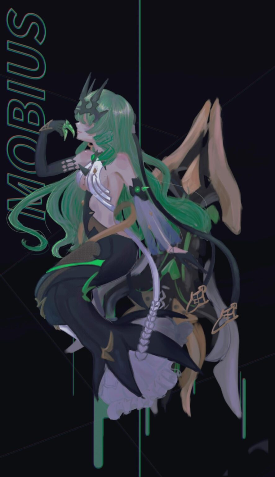 このゲームの最高の妻が新しいバトルスーツを手に入れるまでの画像、610日目：美しいです