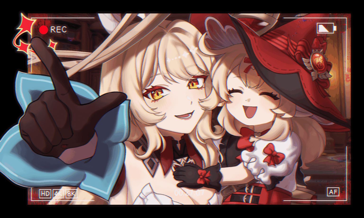 アリスとクレーを一緒に描きました！ :3