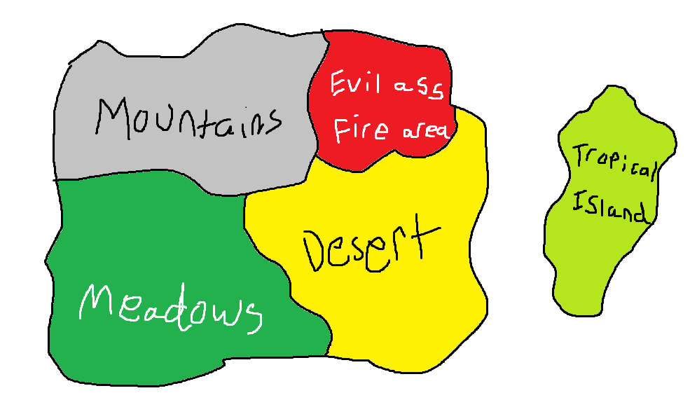 文字通り、桜島アップデート前の地図です。