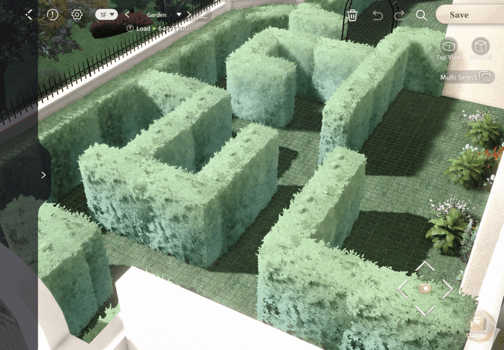 「迷路を丸ごと作ってあげる…それはあなたが今まで見たことのないほど美しく、見事な庭園になるでしょう。」