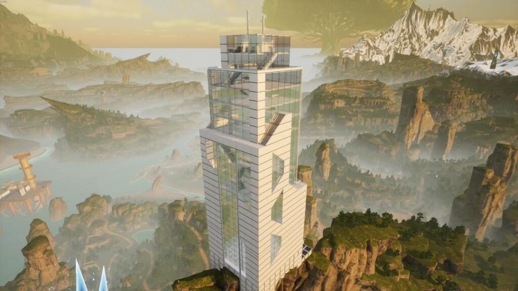 パルワールドでロゼッタビルドを模写してみた