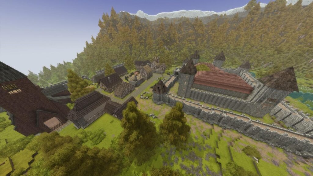 初めてのお城作り！ 1000時間