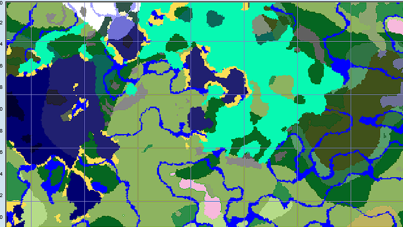 巨大な水の輪郭