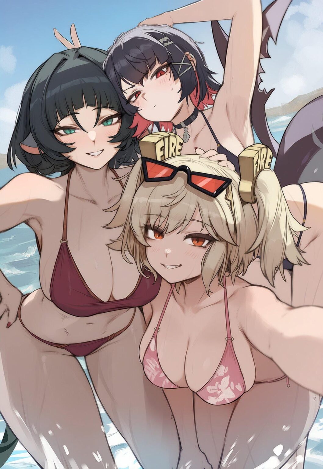 ビーチパーティー (by sidillusts3)
