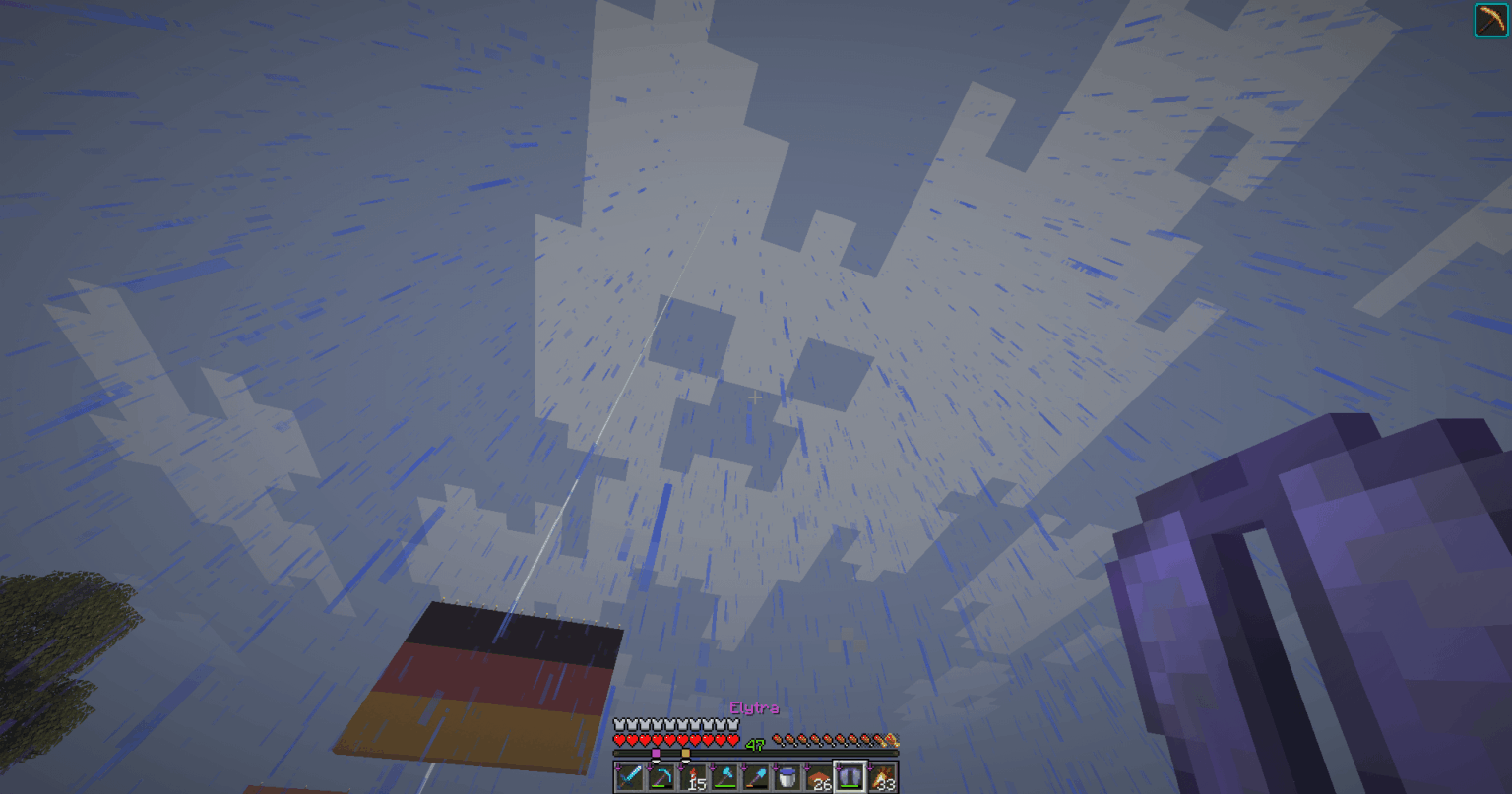 今日このつるの形をした雲を見ました