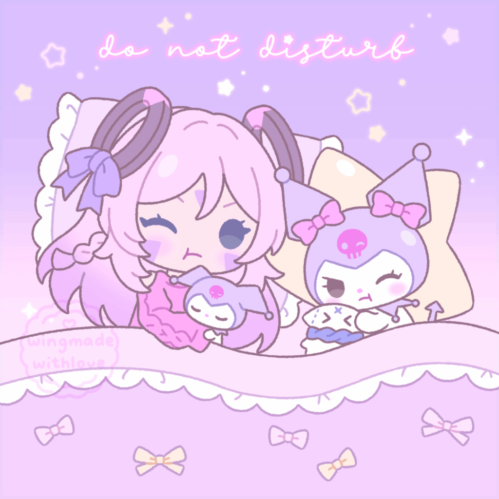 ちびガールズ×サンリオのクロスオーバー