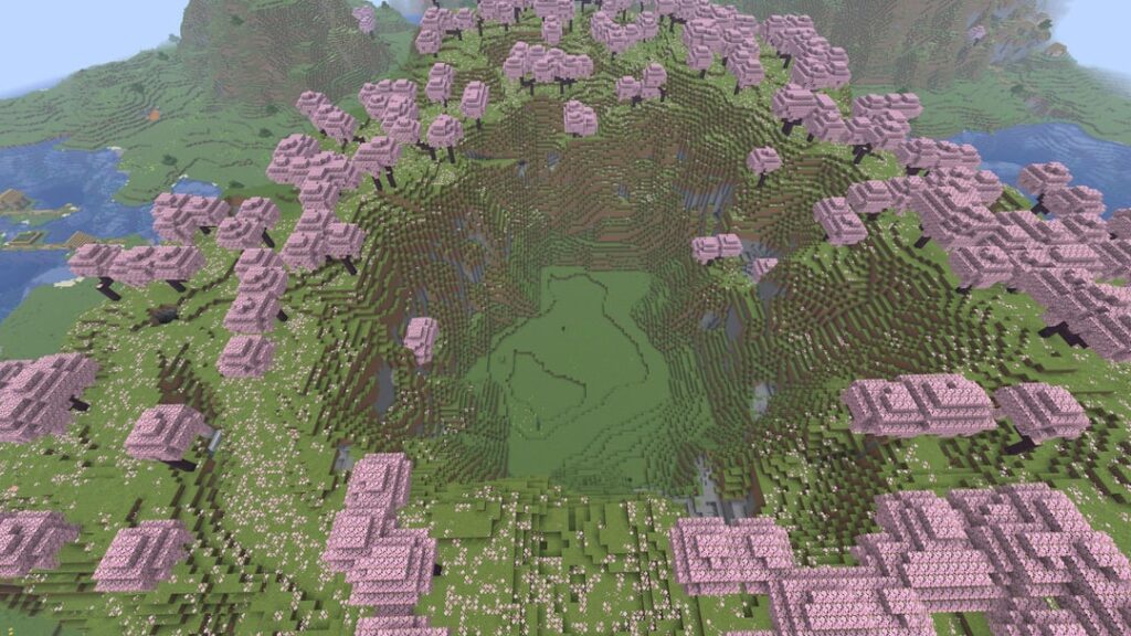 1.21.11 複数の村に囲まれた桜の山
