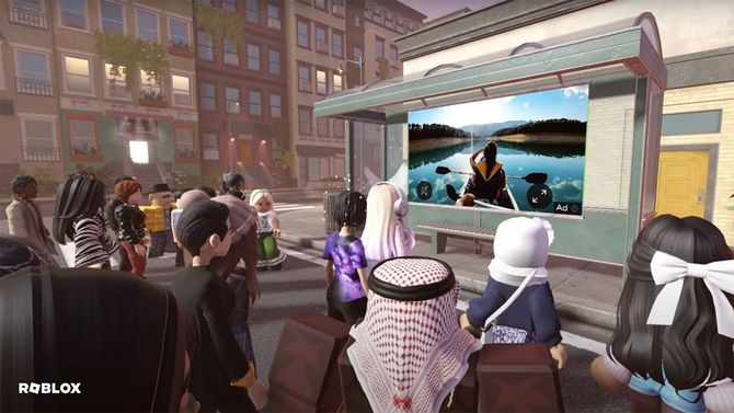 Robloxのゲーム画面