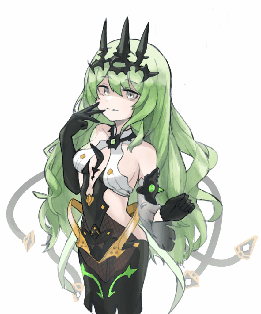 このゲームの最高の妻が新しいバトルスーツを手に入れるまでの画像、614日目：彼女は何を見た？