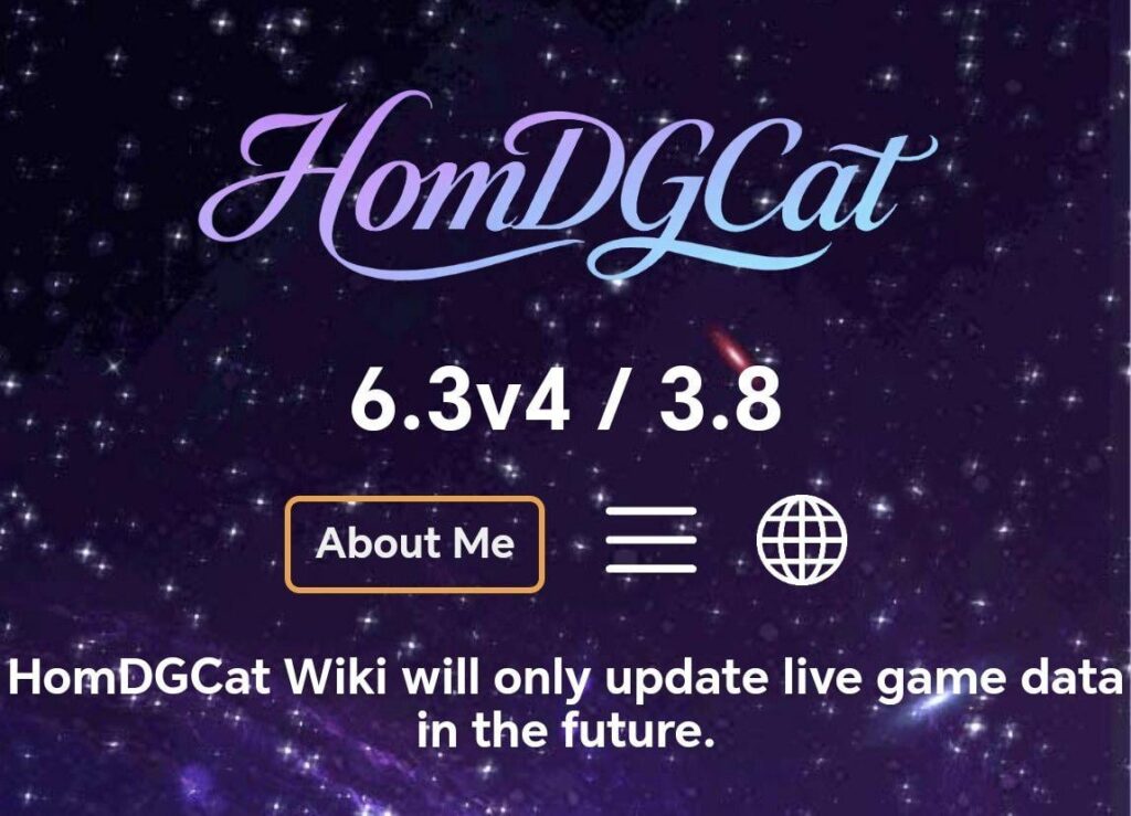 Homdgcat Web サイトについて