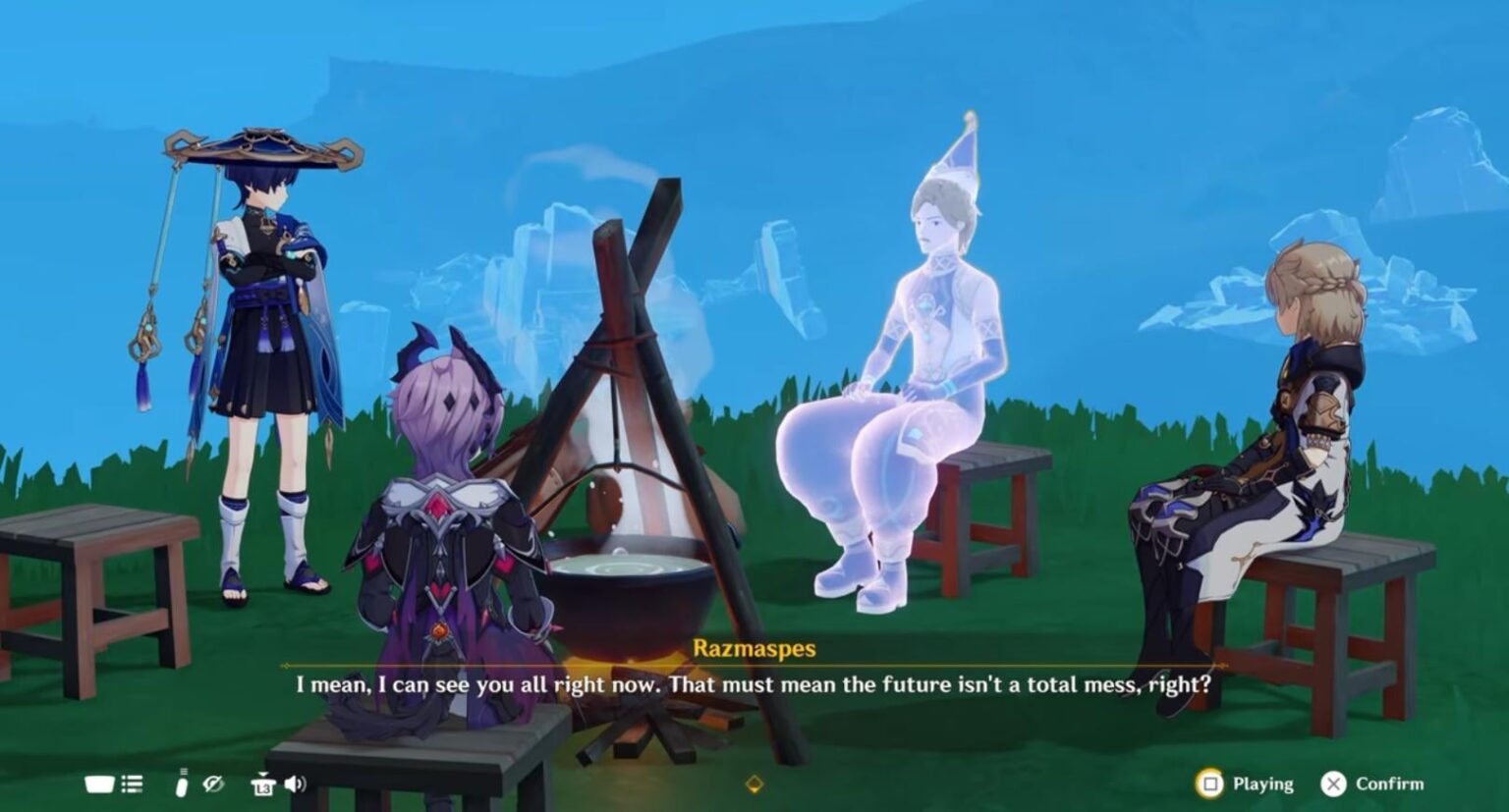 このシーンは地味に憂鬱だった