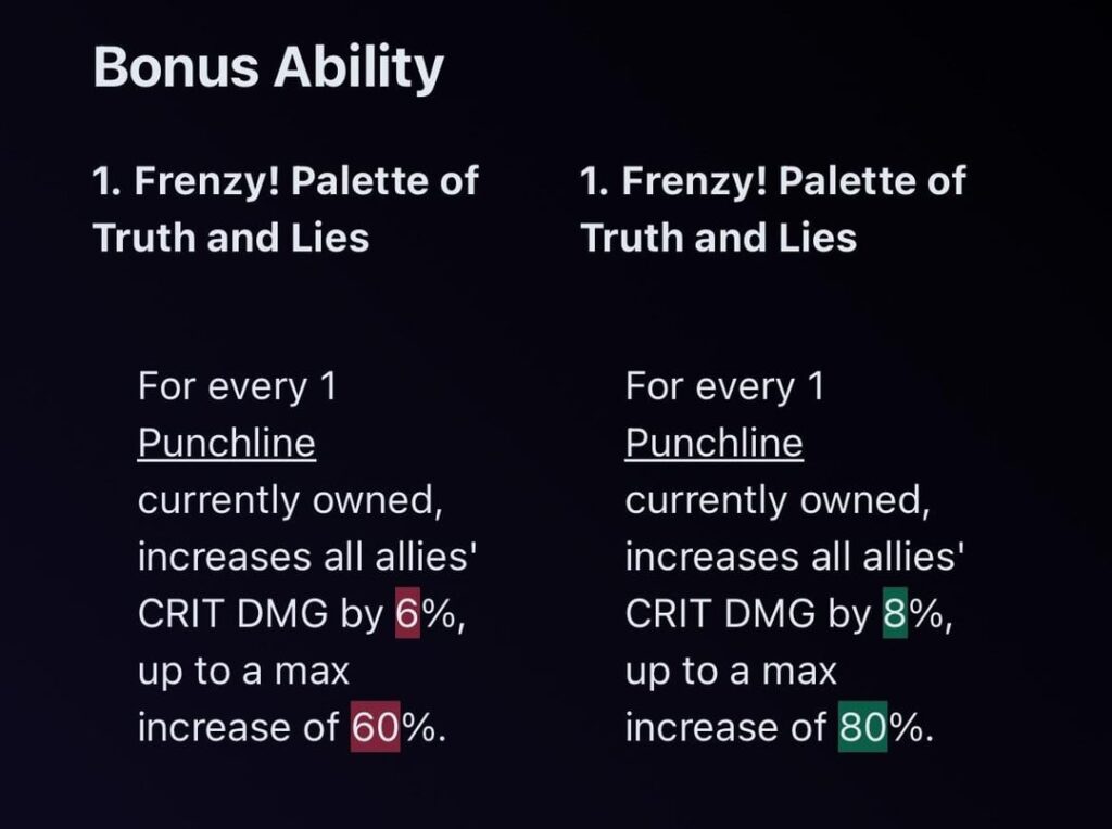 V5 Sparxie の変更 (Hakush.in 経由)