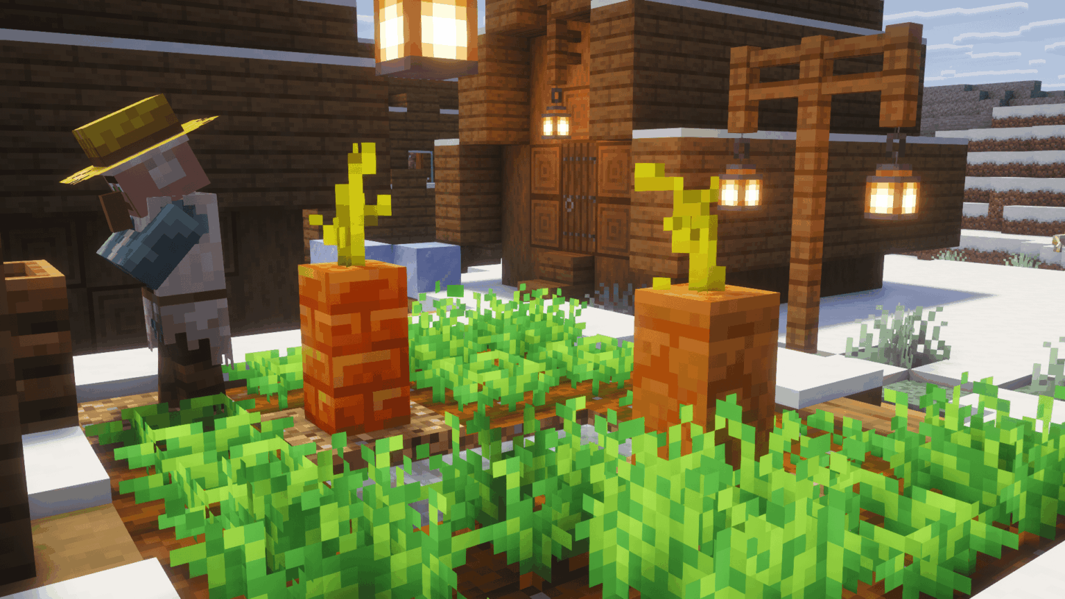 クールなニンジンのデザイン