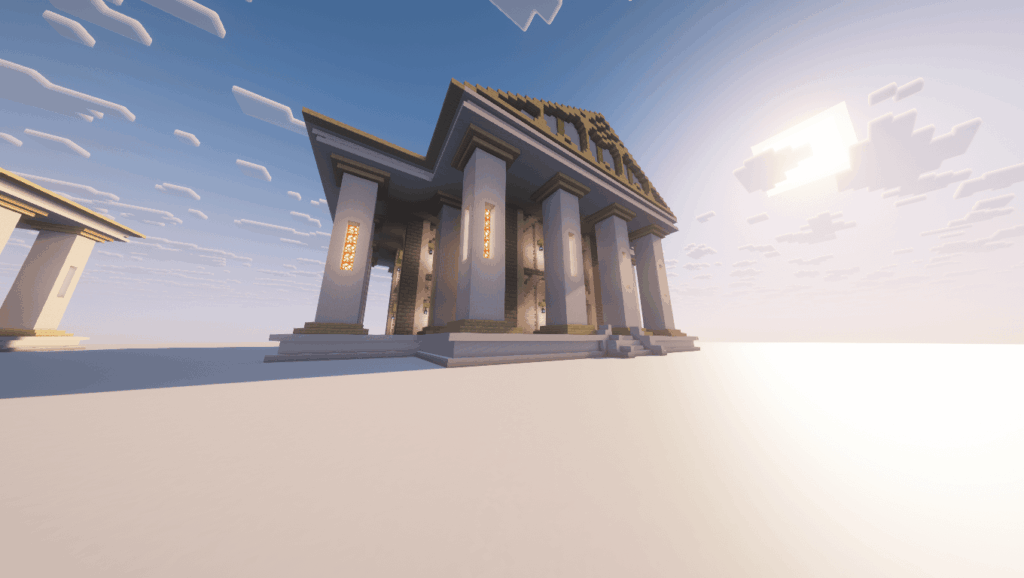 これは、Minecraft での最初の実際の「大きな」ビルドです (クリエイティブ)