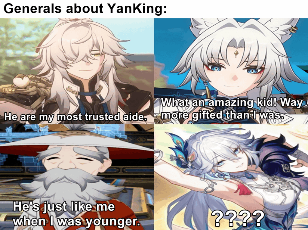 仙州の将軍？私に見えるのは潜在的なYanKINGのグレーザーだけです