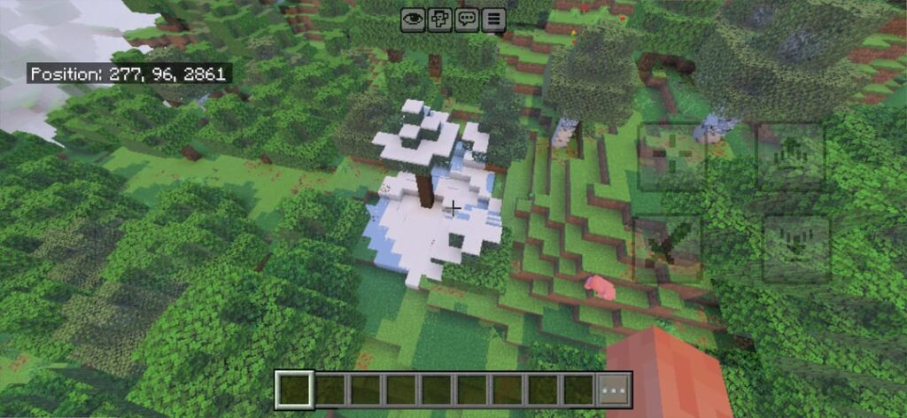 最小の雪に覆われたタイガを見つけました