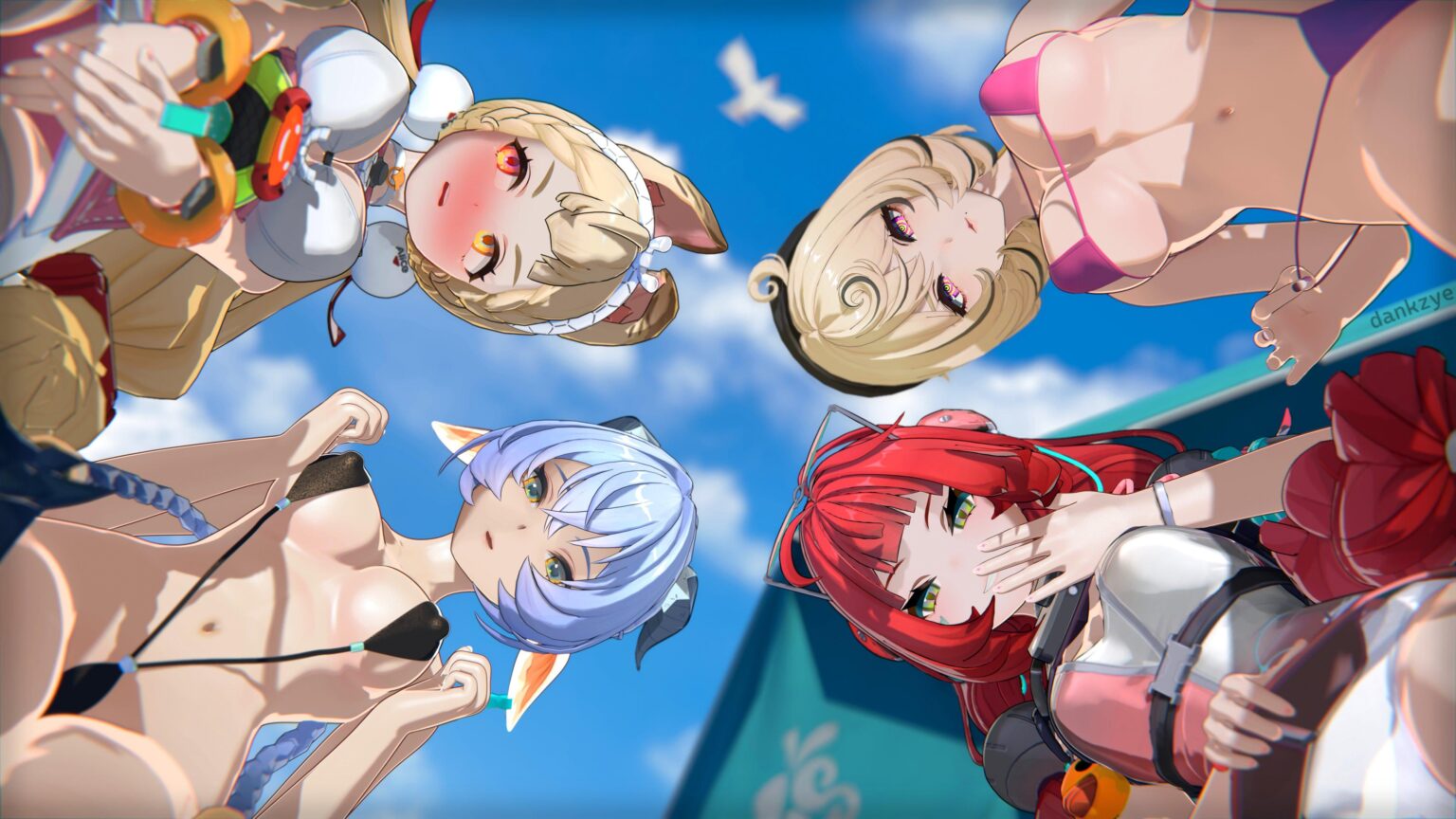 POV: ビーチは不気味です 👻 (@dankzye 著)