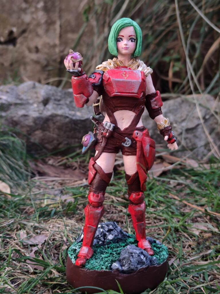 粘土で作ったパルワールドのキャラクター😅