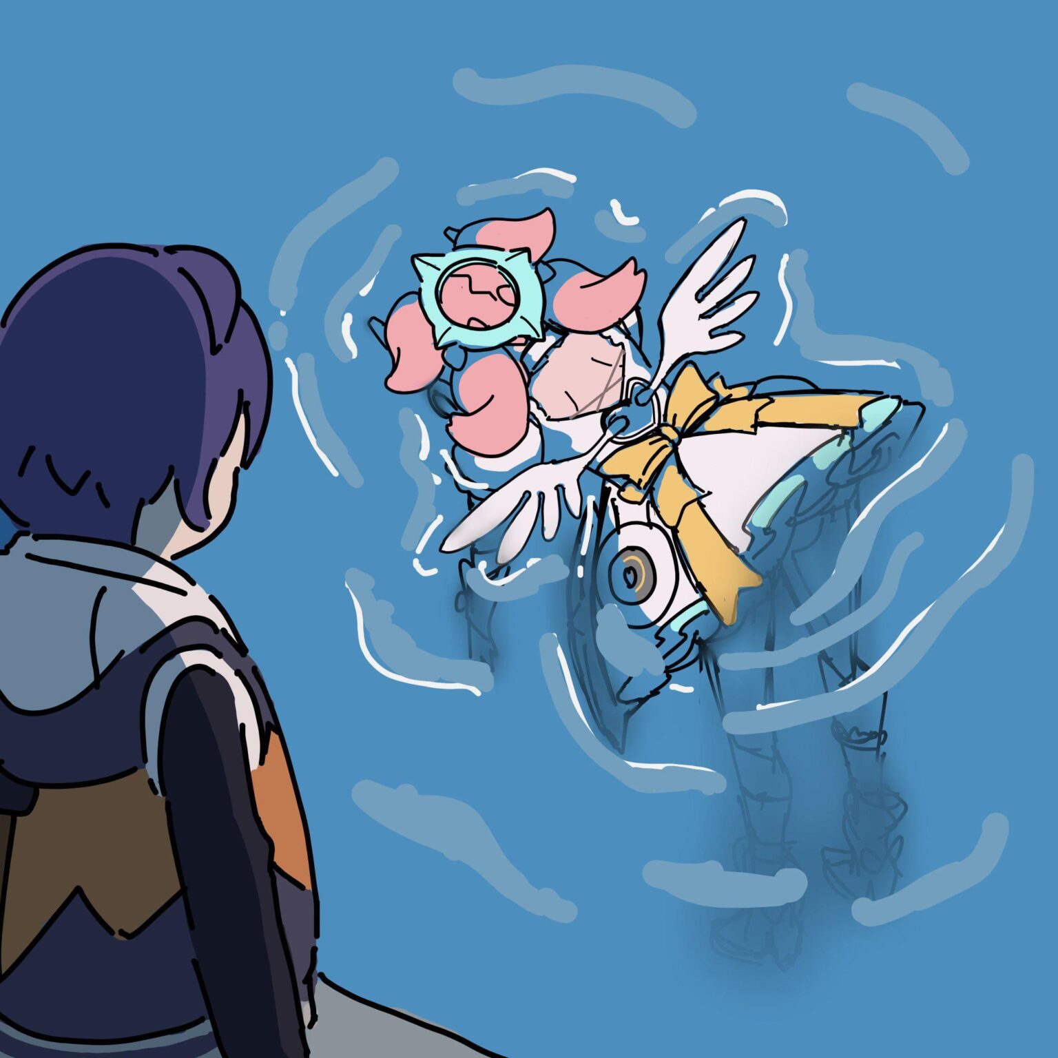 アリアは助けが必要です @mumin_pen