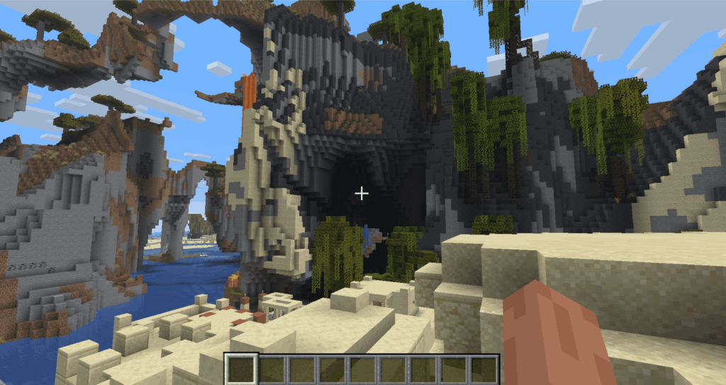 マングローブオーバーハングの砂漠の村 5094698102067832836 座標 X:240 Z:32