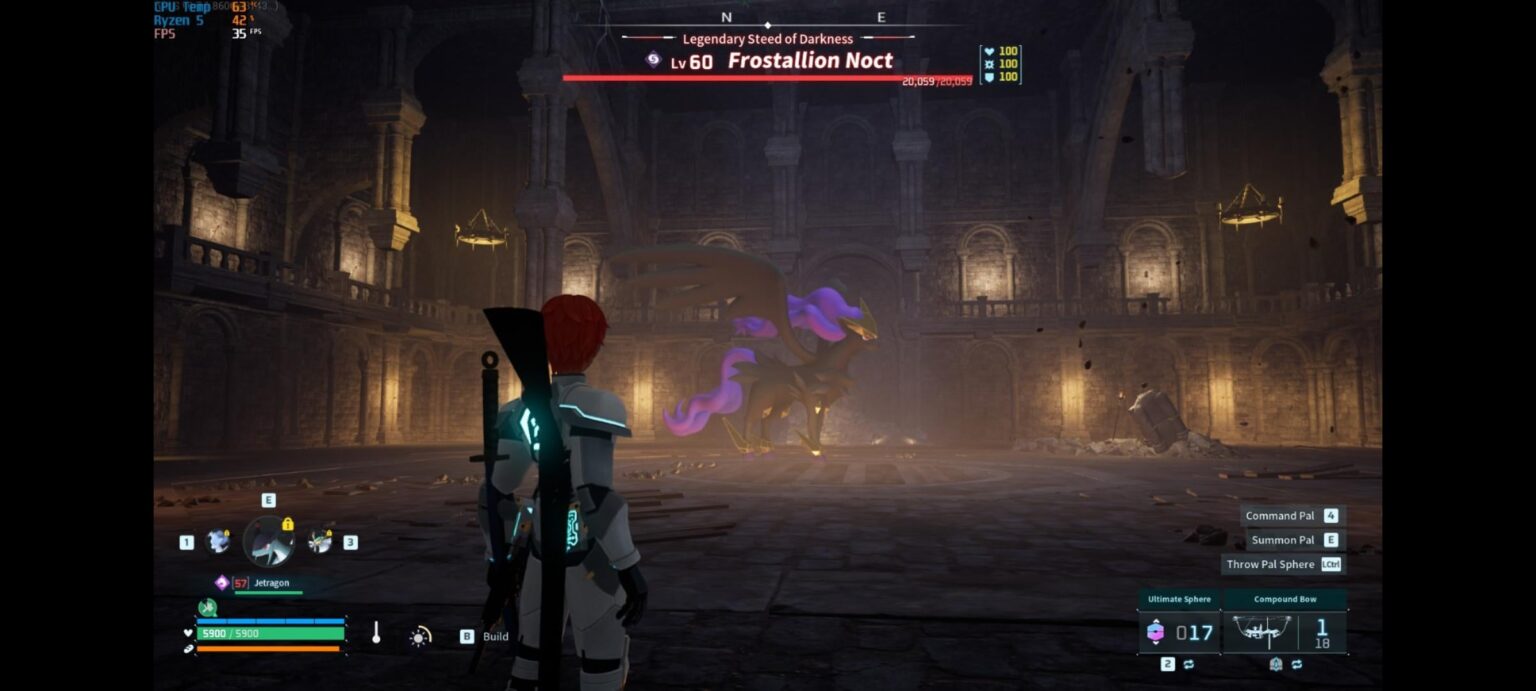 フロスタリオンノクトに初めて対抗する