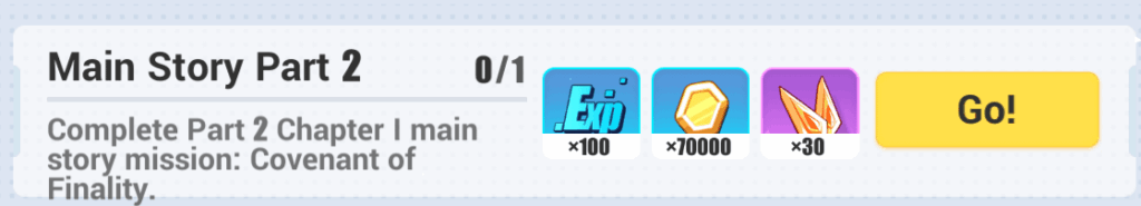 これを完了するにはどうすればよいですか? 「Go」をクリックすると、メインメニューが表示されます。