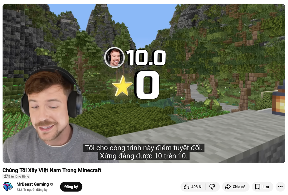 Non nước Việt hùng vĩ tái hiện bằng hàng tỷ khối vuông trong game Minecraft - 8