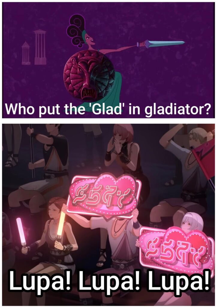 昨夜はルパに関するとても奇妙な夢でした。