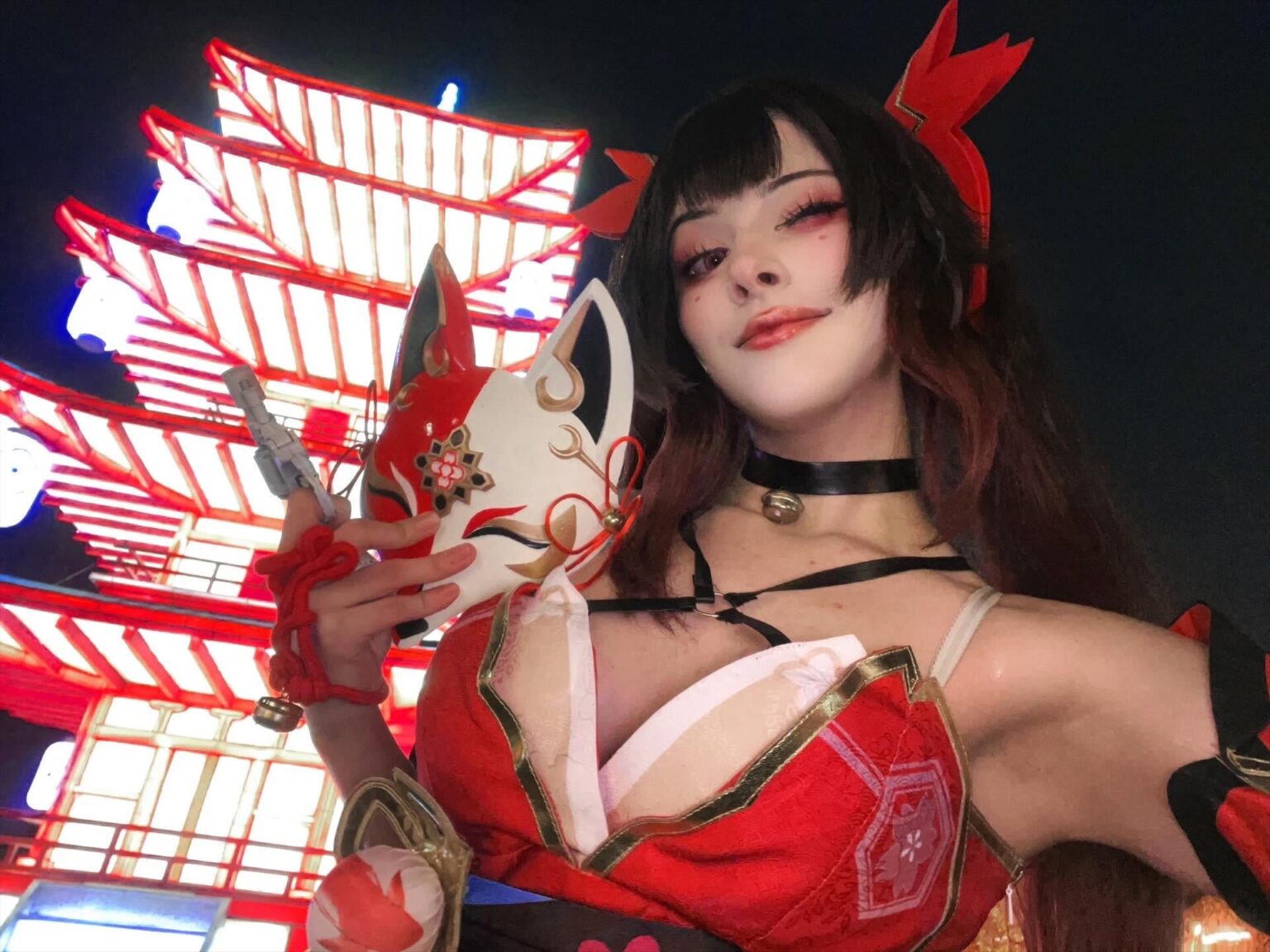 私のキラキラコスプレ🎇